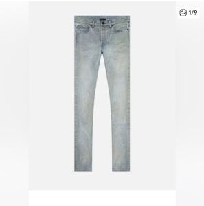 John Elliott Gray Skinny Jeans Cast 2 31w 9th Season Japanese Selvedge Denim♡